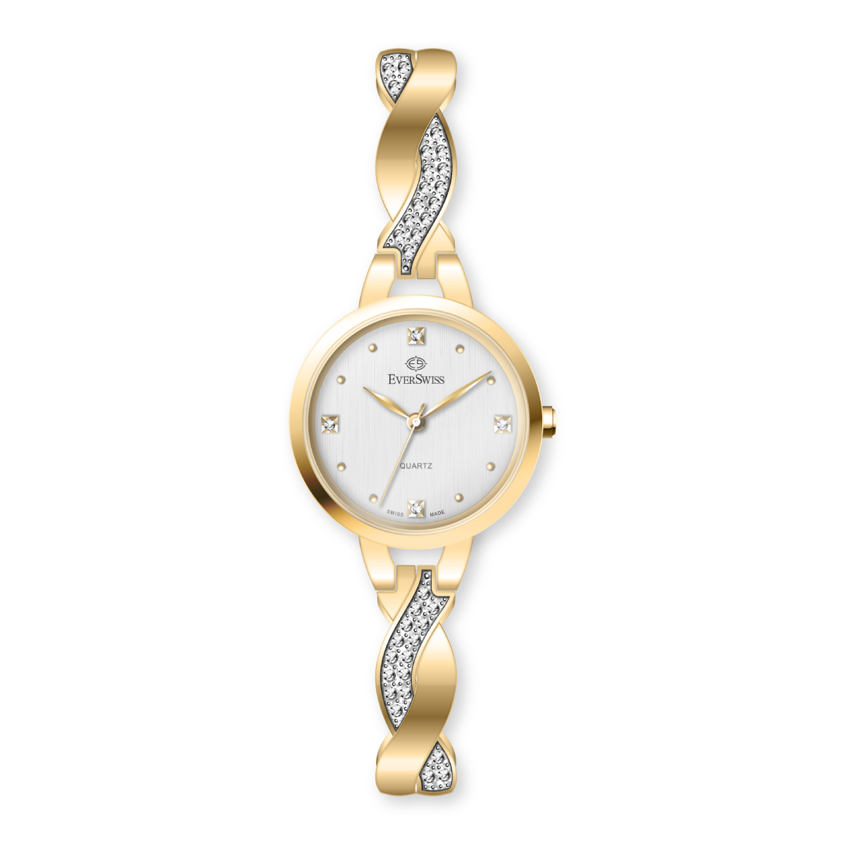 EverSwiss Ladies Dress Watch 2805-LGS - front view