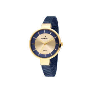 NOWLEY Ladies Watch 8.5750.0.1 Ladies' Dress Watch Ladies' Fashion Watch Designer Watches For Women Women's Watch Under £100.00 Blue dial Blue PVD Mesh