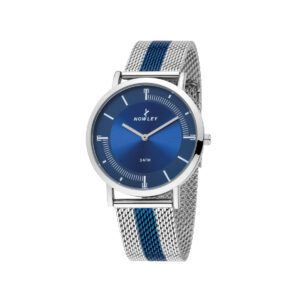 NOWLEY Gents Watch 8.5753.0.0 Men's Dress Watch Men's Fashion Watch Designer Watches For Men Men's Watches Under £100.00 Blue dial Two-Tone Blue strap