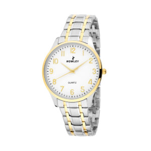 NOWLEY Gents Watch 8-5892-0-0 Men's Dress Watch Men's Fashion Watch Designer Watches For Men Men's Watches Under £100.00 White dial Stainless steel strap.