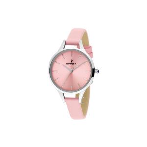 NOWLEY Ladies Watch 8.5902.0.2 Ladies' Dress Watch Ladies' Fashion Watch Designer Watches For Women Women's Watch Under £100.00 Pink dial Pink leather