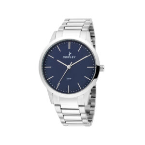NOWLEY Gents Watch 8-5924-0-3 Men's Dress Watch Men's Fashion Watch Designer Watches For Men Men's Watches Under £100.00 Blue dial & Stainless steel - front view