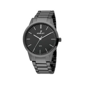 NOWLEY Gents Watch 8-5925-0-0 Men's Dress Watch Men's Fashion Watch Designer Watches For Men Men's Watches Under £100.00 Black dial Black Stainless steel