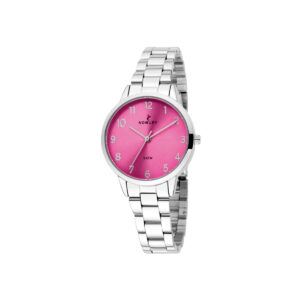 NOWLEY Ladies Watch 8-5926-0-6. Ladies' Dress Watch Ladies' Fashion Watch Designer Watches For Women Women's Watch Under £100.00 Pink dial Stainless steel