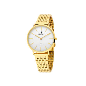 NOWLEY Ladies Watch 8.5929.0.0 Ladies' Dress Watch Ladies' Fashion Watch Designer Watches For Women Women's Watch Under £100.00 White dial yellow Gold PVD