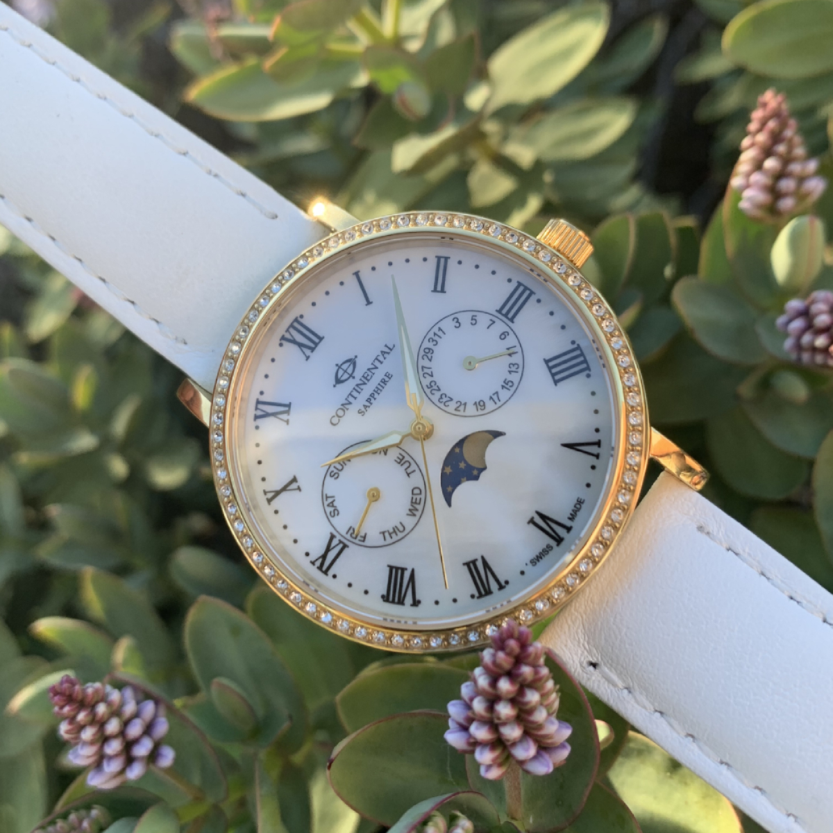 Continental Ladies Moonphase Watch 19501-LM257511 - Lifestyle view