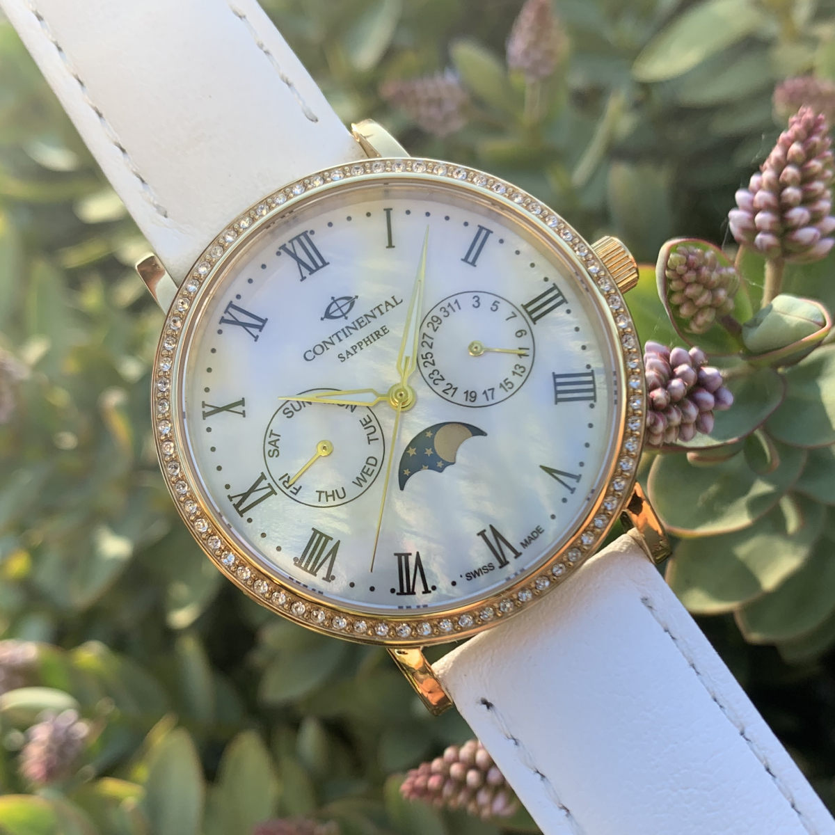 Continental Ladies Moonphase Watch 19501-LM257511 - Lifestyle view