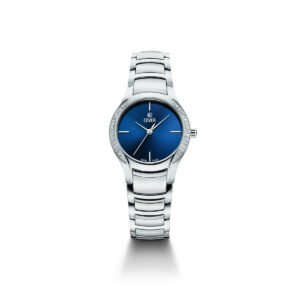 COVER Dress Watch CO203.02 Ladies' Dress Watch Swiss Made Luxury Watch Crystals On The Bezel Blue dial