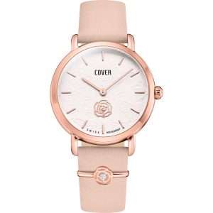 CRAZY SECONDS by COVER 'Misty Rose' Watch - Gift Set.Co1000.03