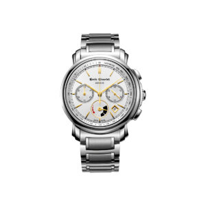 EMILE CHOURIET Gents Automatic Chronograph Watch 16.1168.G42.6.8.28.6 - front view Men’s Automatic Dress Watch Swiss Made Luxury Watch Luxury Watches for Men Men’s Stainless Steel Watch