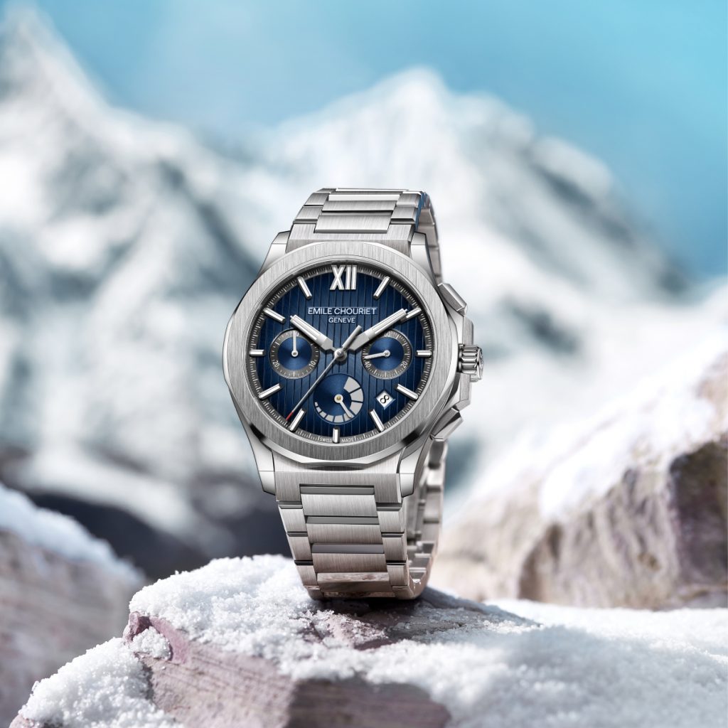 EMILE CHOURIET Gents Automatic Chronograph Sports Watch 16.1172.G.6.6.N8.6 - composite