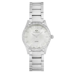 CONTINENTAL Dress Watch 18101.LT101501 Ladies Stainless Steel Watch Luxury Watches For Ladies Swiss Made Luxury Watch White Mother Of Pearl Dial