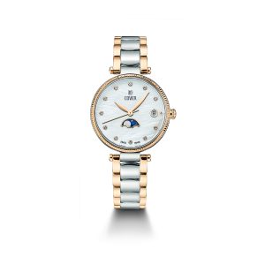 COVER Moonphase Watch CO196.02 Ladies' Dress Watch Swiss Made Luxury Watch Mother of Pearl Dial