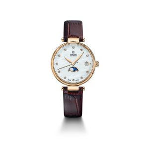 COVER Moonphase Watch CO196.05 Ladies' Dress Watch Swiss Made Luxury Watch Mother of Pearl Dial