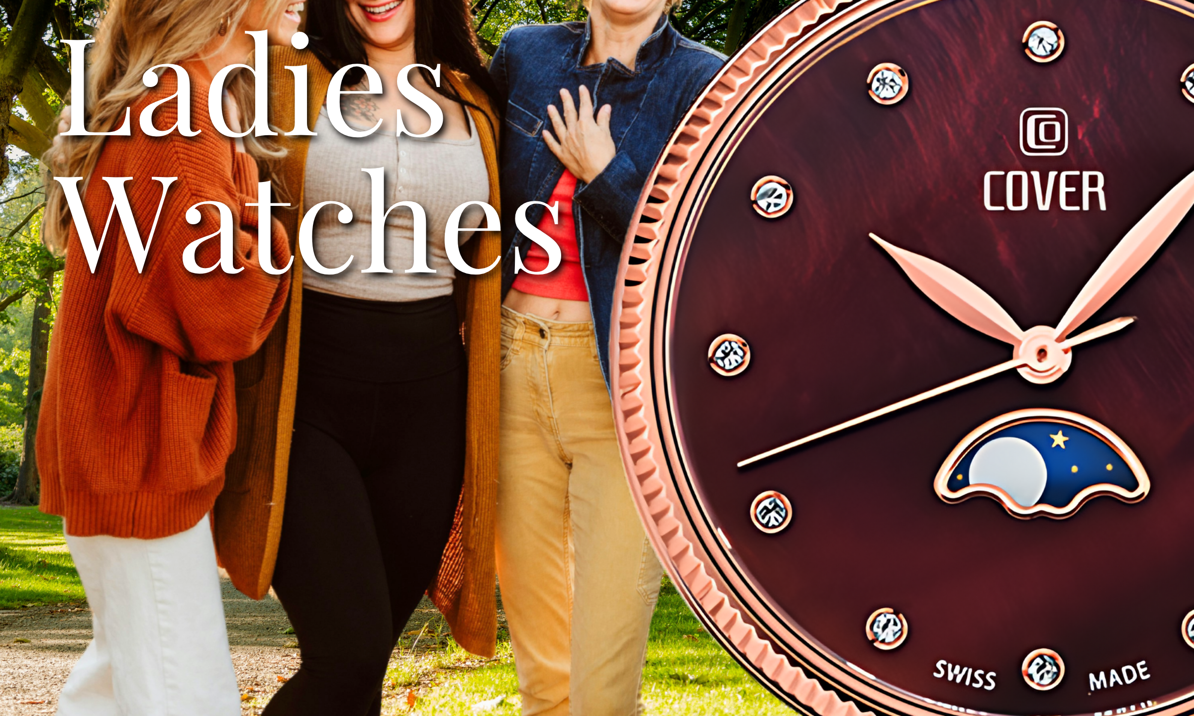 Luxury Ladies' Watches – Swiss Made Elegance – Explore our collection of Swiss-made ladies' watches, featuring luxury designs, premium craftsmanship, and timeless style. From elegant gold watches to diamond-set timepieces, find the perfect women's watch for every occasion
