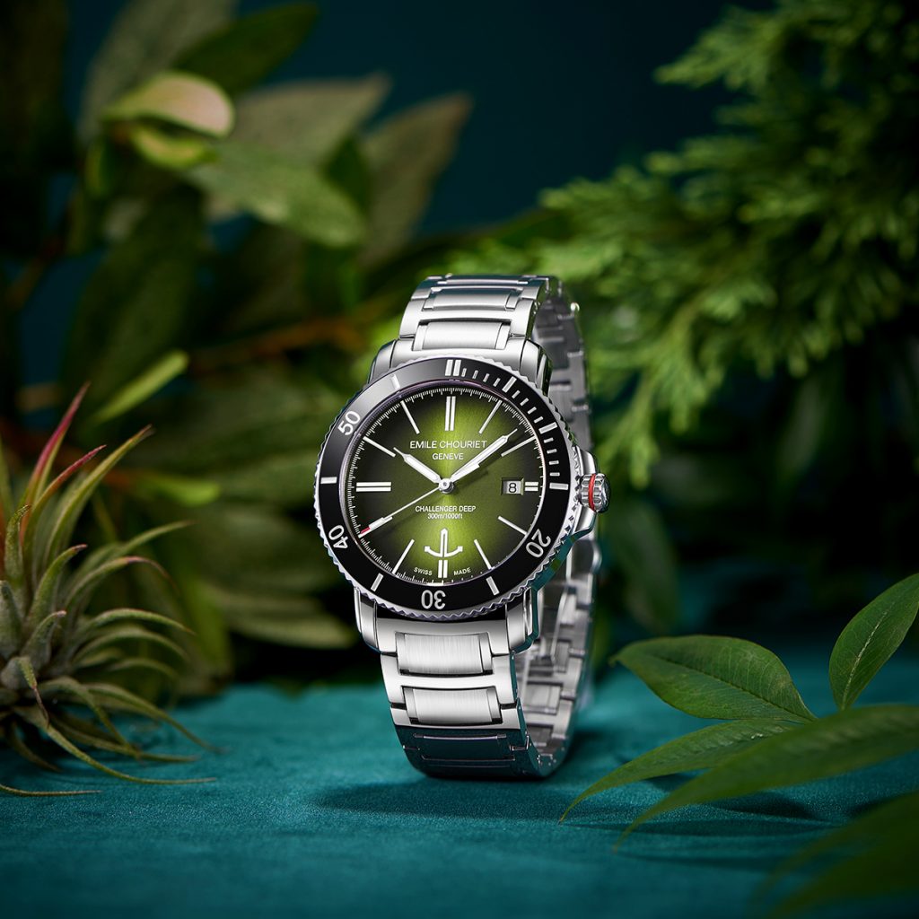 EMILE CHOURIET Gents Automatic Dive Watch 08.1169.G.6.AW.E8.6 - composite