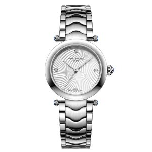 EMILE CHOURIET Ladies Automatic Diamond Dress Watch 06.2188.L.6.6.26.6 Ladies' Automatic Dress Watch Swiss Made Luxury Watch Luxury Watches For Women Ladies' Stainless Steel Watch - front view