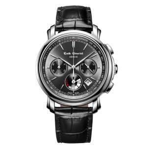 EMILE CHOURIET Gents Automatic Chronograph Watch 16.1168.G42.6.8.68.2 Men’s Automatic Dress Watch Swiss Made Luxury Watch Luxury Watches for Men Men’s Stainless Steel Watch - front view
