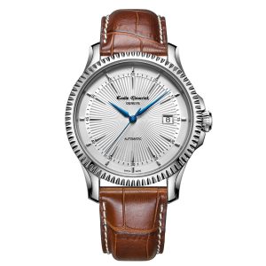 EMILE CHOURIET Gents Automatic Dress Watch 08.1155.G.6.6.28.2 Men’s Automatic Dress Watch Swiss Made Luxury Watch Luxury Watches For Men Men’s Stainless Steel Watch - front view