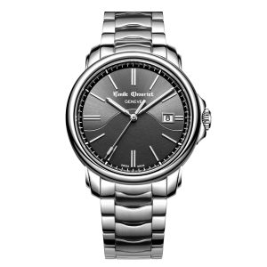 EMILE-CHOURIET Dress Watch 08.1188.G.6.6.68.6 Men’s Automatic Dress Watch Swiss Made Luxury Watch Luxury Watches For Men Men’s Stainless Steel Watch - front view