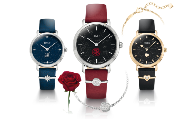 Cover Crazy Seconds Watch And Charm Bracelet Gift Sets For Women And Girls With Leather Straps