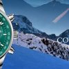 Continental gents green chronograph