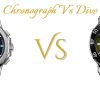 Compare chronograph vs dive watch, chronograph watch, and luxury dive watch to find the best luxury sports watches.
