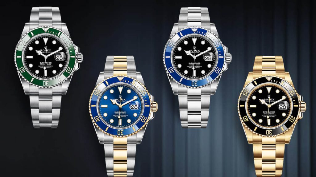 Luxury Daily Divers 2026 collection featuring the Rolex Submariner and Omega Seamaster scuba watch.