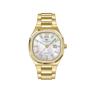 CONTINENTAL Elegant Watch 23501.GD1202511 Swiss Made Luxury Watch For Women Women’s Stainless Steel Watch Women's White Dial Watches