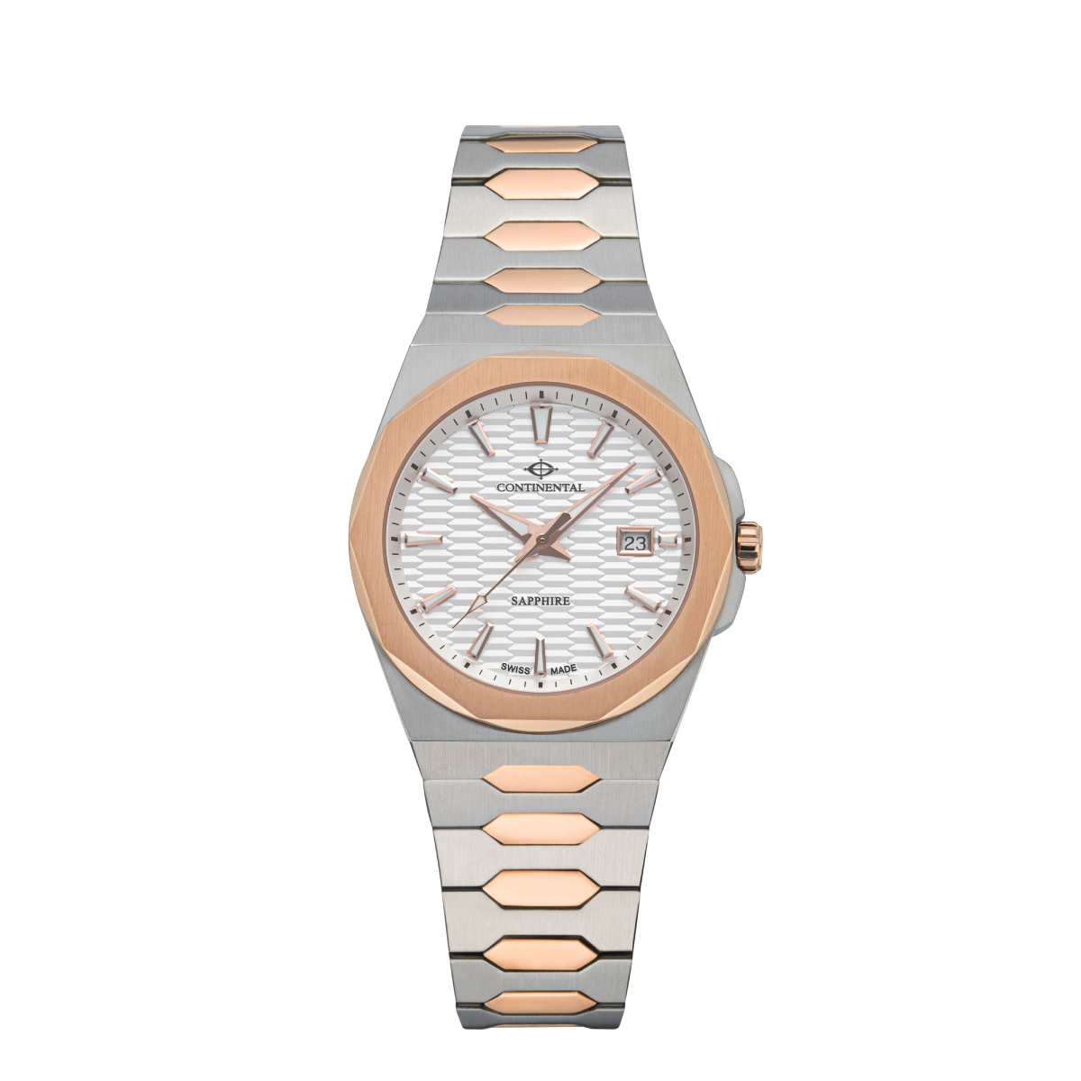 CONTINENTAL Evening Watch 24501.LD815130 Swiss Made Luxury Watch For Women Women’s Stainless Steel Watch Women's Silver Dial Watches