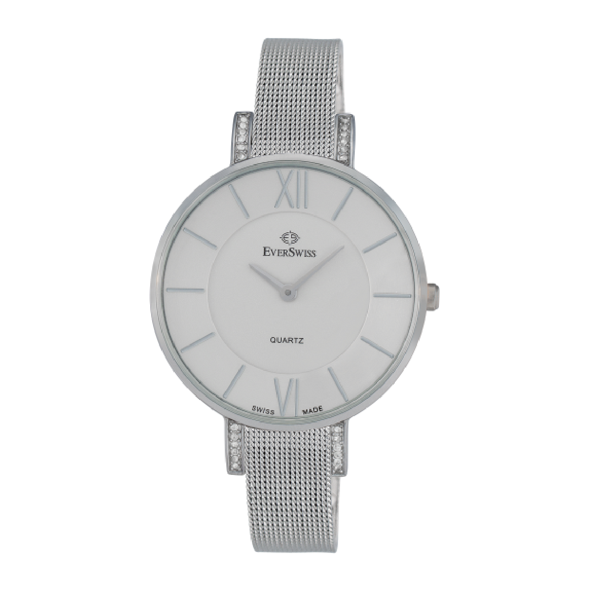 EVERSWISS Dress Watch 2787-LSS Swiss Made Ladies Watch Women's Fashion Watch Designer Watches For Women Women's Fashion Watch